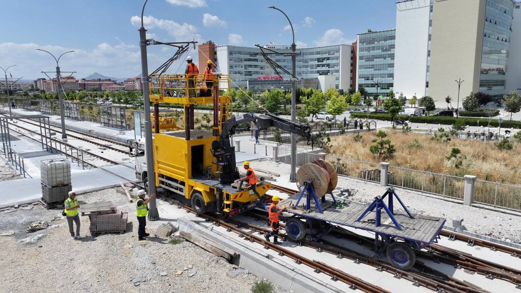 Konyalıların beklediği tramvay hattında son aşama! Başkan Altay bitişi duyurdu 7